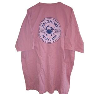 SZ 3XL Baltimore Maryland Est. 1729 Crab Unisex T-Shirt